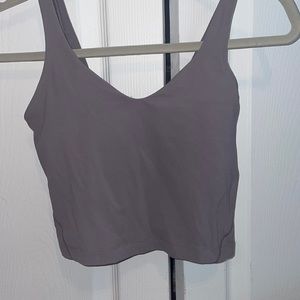 This light purple tank is so cute and perfect for summer